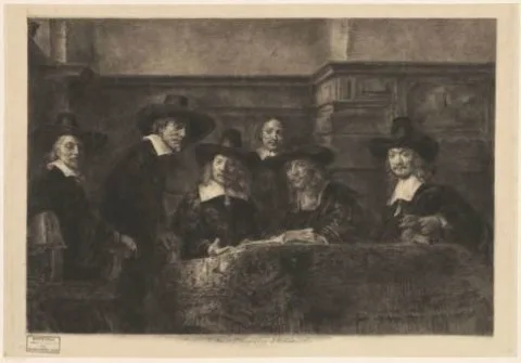 Karl Köpping, De waardijns van het Amsterdamse lakenbereidersgilde, bekend als ‘De Staalmeesters’