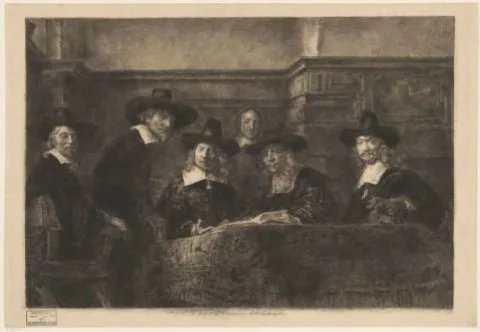 Karl Köpping, De waardijns van het Amsterdamse lakenbereidersgilde, bekend als ‘De Staalmeesters’