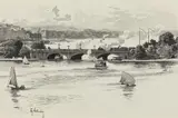 Fritz Stoltenberg, Lombardsbrucke