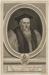 Robert White, John Aylmer, D.D., Bishop of London, Preceptor to Lady Jane Grey