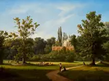 Chrystian Breslauer, View of the Natolin Palace.