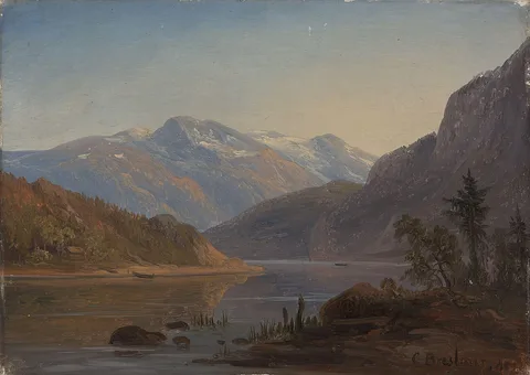 Chrystian Breslauer, Studie fra Norge