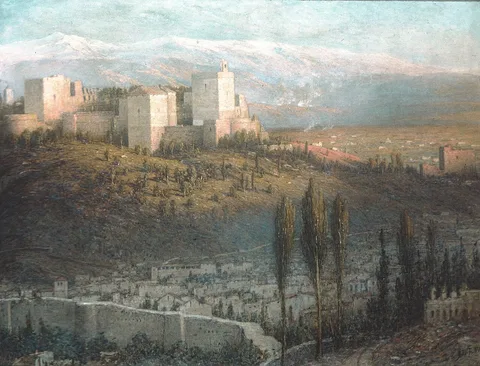 John Ferguson Weir, The Alhambra, Granada, Spain