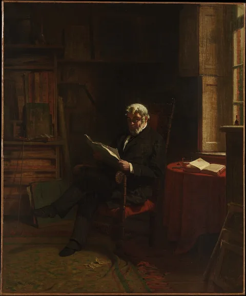 John Ferguson Weir, The Morning Paper