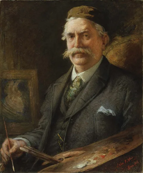 John Ferguson Weir, Elihu Vedder