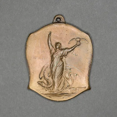 Victor David Brenner, Medal commemorating International Congress on Tuberculosis, Washington