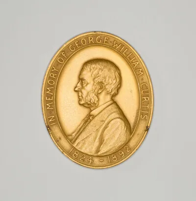 Victor David Brenner, Medal Depicting George William Curtis