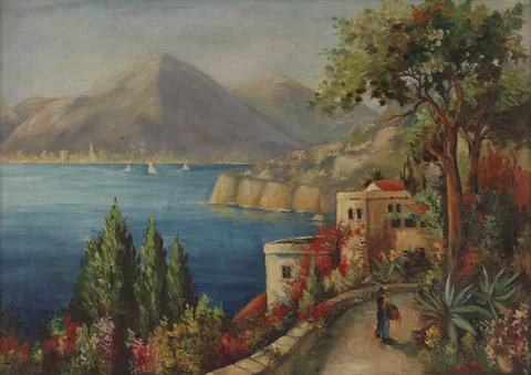 Frederick Gottwald, Italian Landscape