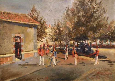 Alexis Arapoff, At the Yard