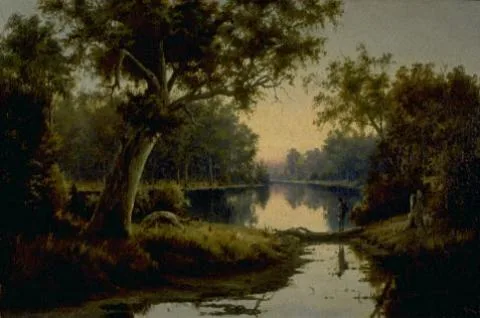 Ernest William Christmas, A Billabong on the Murray River