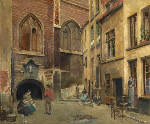 Piet Verhaert, The Old Antwerp Butcher Hall