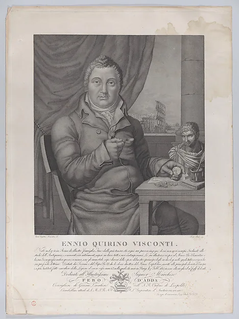 Luigi Rados, Portrait of Ennio Quirino Visconti