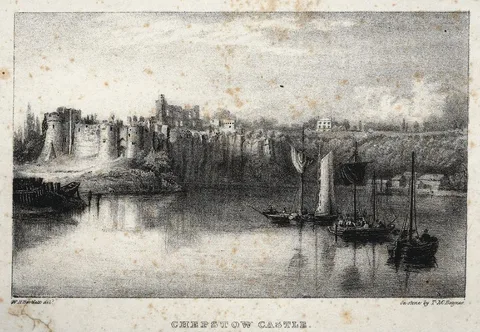 Thomas Mann Baynes, Chepstow castle