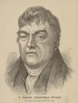 Josiah Wood Whymper, Christmas Evans