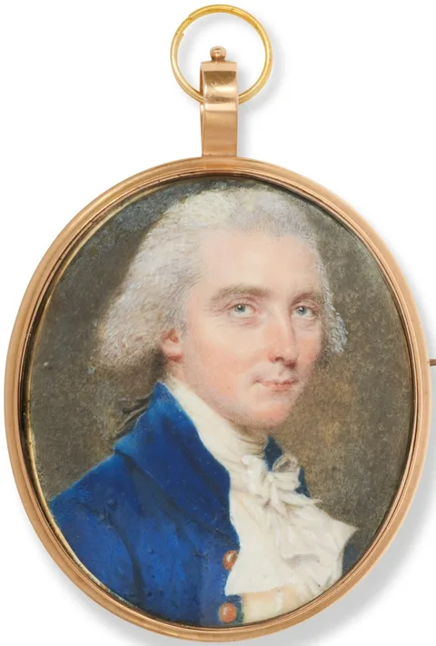 John Smart, Portrait of a gentleman with initials G.W.