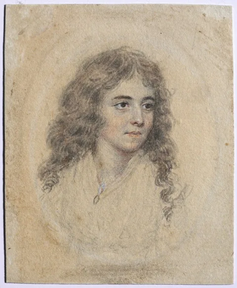 John Smart, Portrait of Anna Maria Woolf, née Smart