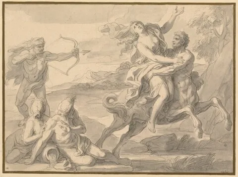 François-Alexandre Verdier, The Rape of Deianira