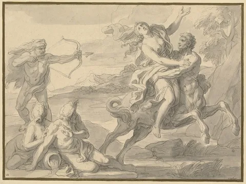 François-Alexandre Verdier, The Rape of Deianira