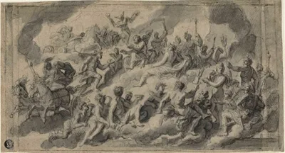 François-Alexandre Verdier, Gods on Olympus