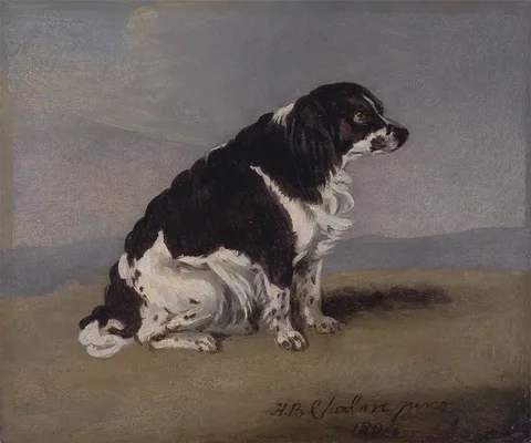 Henry Bernard Chalon, The Duchess of York's Spaniel