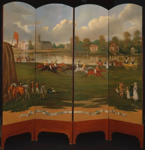 Henry Bernard Chalon, The Clarence Gold Cup at Hampton