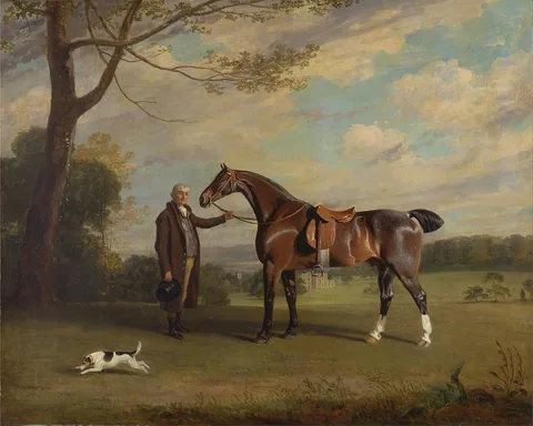 Henry Bernard Chalon, The Earl of Shrewsbury's Groom Holding a Hunter