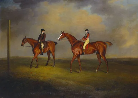 Henry Bernard Chalon, Selim with William Edwards and Mr Perren