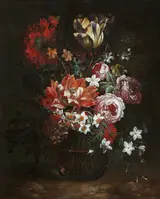 Gaspar Peeter Verbruggen the Younger, Flowers in a Vase