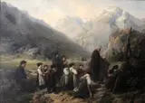 Rafael Ritz, Sunday ceremony on the Sanetsch pass