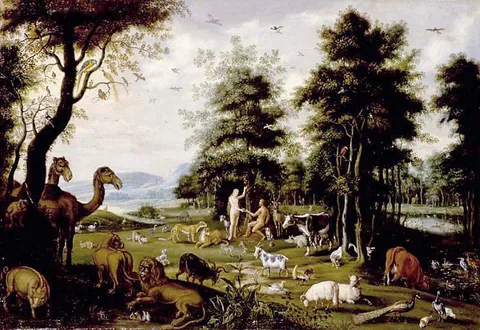Izaak van Oosten, The Earthly Paradise