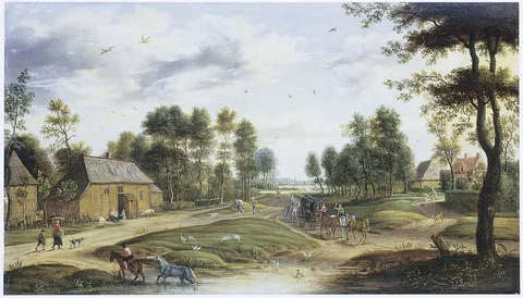 Izaak van Oosten, Landscape
