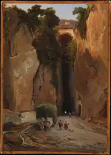 Jean-Charles-Joseph Rémond, Entrance to the Grotto of Posillipo