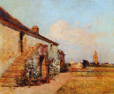Ferdinand du Puigaudeau, Bourg-de-Batz, Brittany