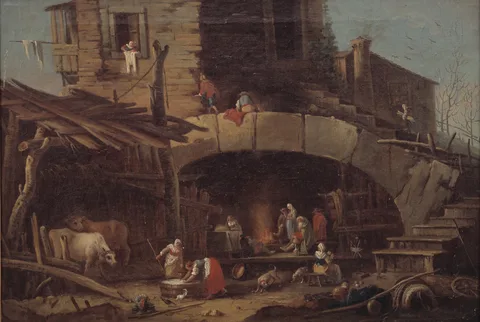 Antonio Diziani, Rustic Scene