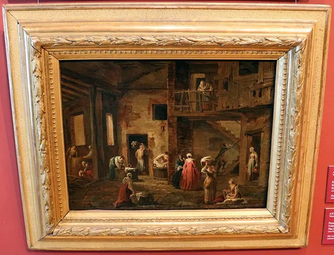 Antonio Diziani, The Laundry House