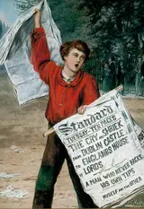 Augustus Edwin Mulready, Newsboy