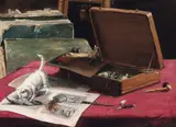 Marie Yvonne Laur, Mischief in the Artist's Studio