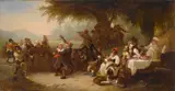 Zacharie Noterman, A monkey wedding