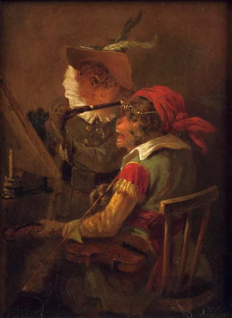 Zacharie Noterman, Musical monkeys