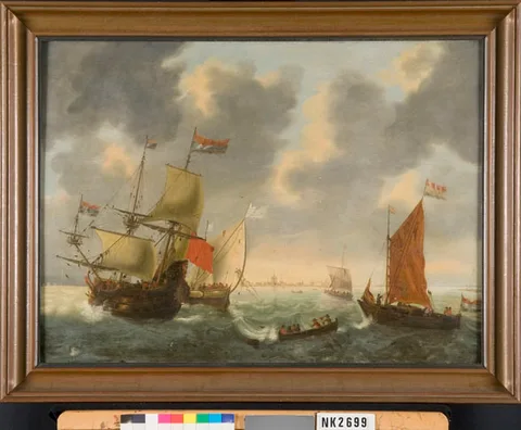 Willem van Diest, marine
