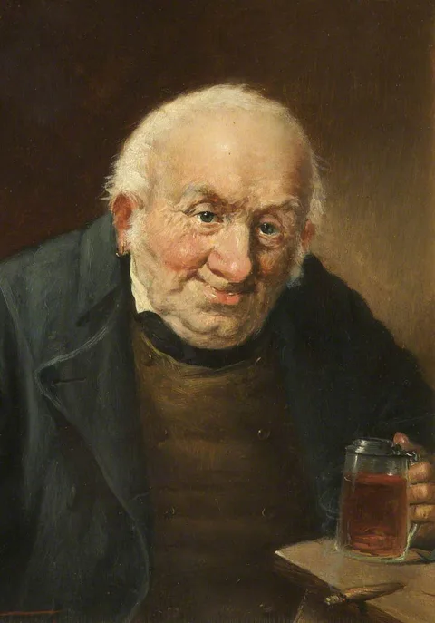 Carl Schleicher, Study of an Old Man