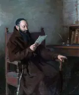 Jacques Alfred van Muyden, A Monk Reading