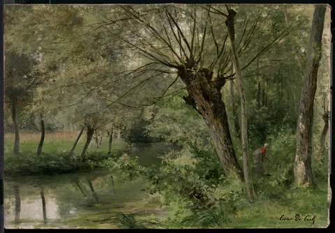César de Cock, Stream through the Forest