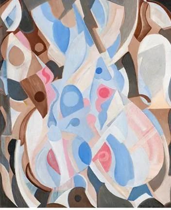 Thorvald Hellesen, Untitled (Abstract Composision)