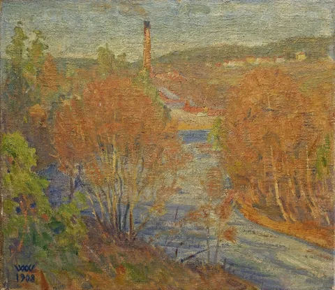 Wilhelm Wetlesen, From Lysakerelven