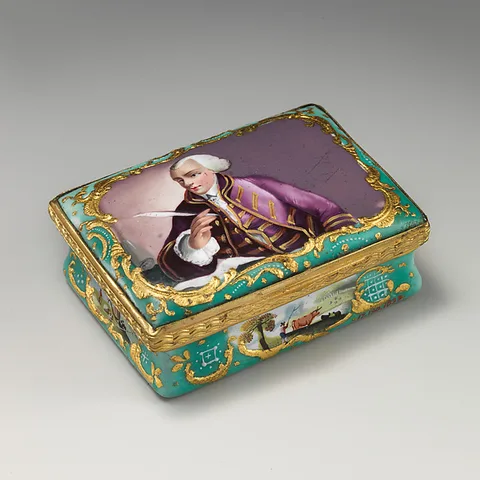 James Watson, Snuffbox with portrait of John Wilkes (1727–1797)