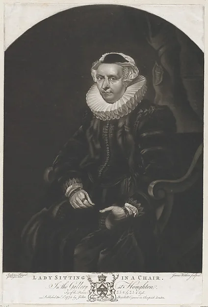 James Watson, Lady Sitting in a Chair
