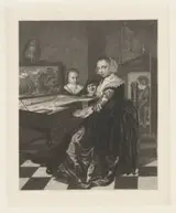 Willem Steelink, De virginaalspeelster