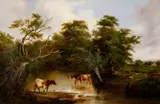 Robert Burrows, Cattle Watering