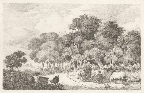 Samuel David Colkett, The Gipsy Encampment